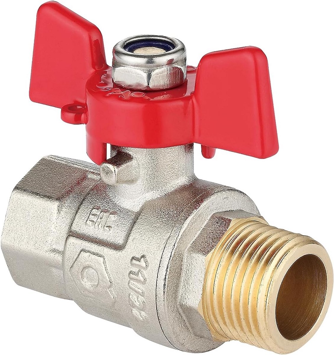Kogelkraan 3/4 Inch Met Vleugelhandvat - Afsluiter voor Waterleidingen