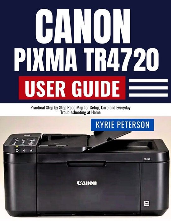 Canon Pixma TR4720 User Guide - cover
