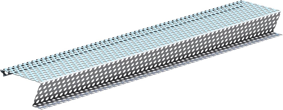 Aluminium Bladbeschermer voor Dakgoot - Universeel en Roestvrij