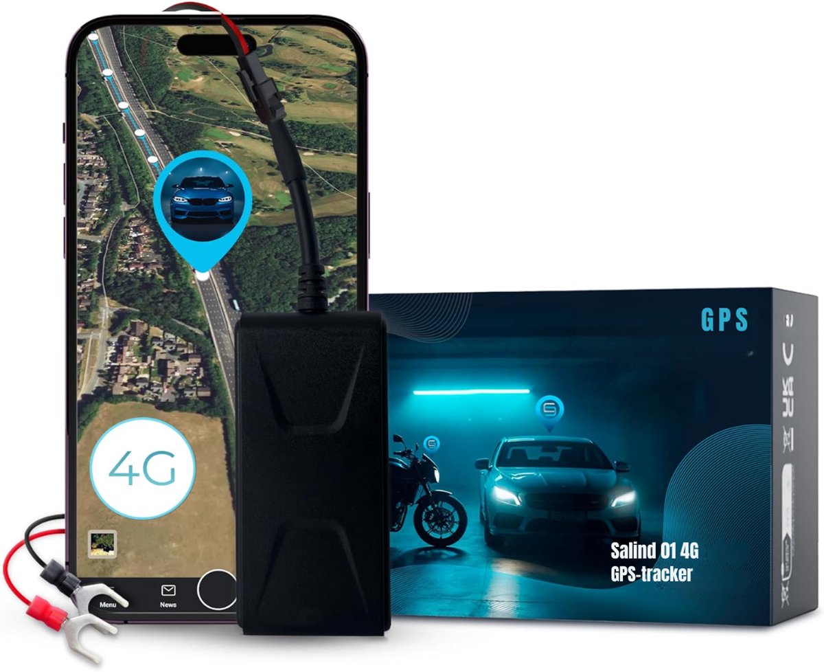 MIRA® GPS Tracker fiets - GPS Tracker - GPS Trackers - Zwart - 8cm x 4cm x 2cm