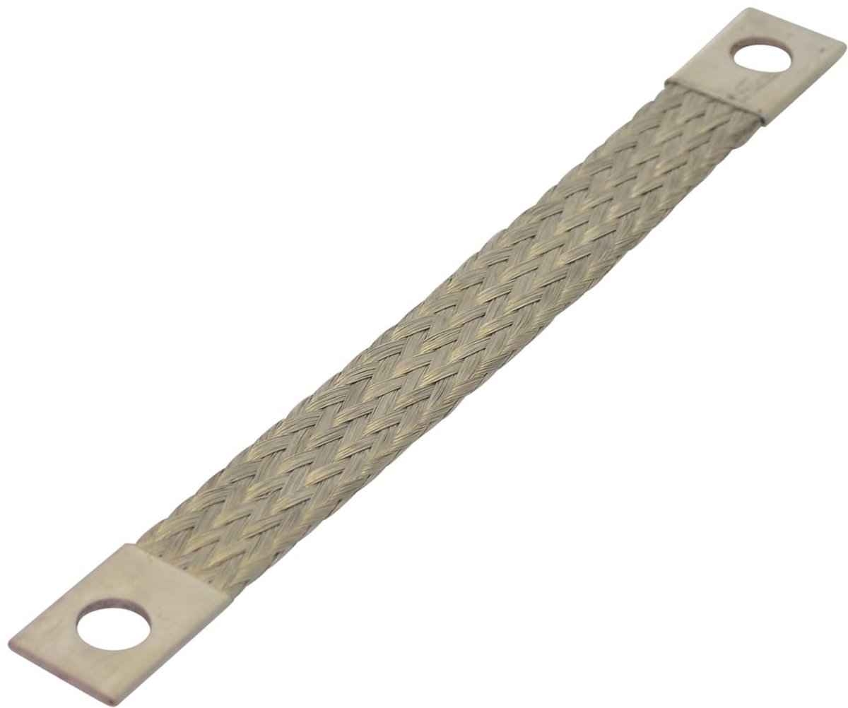 Flexibele Massaband Koper Gevlochten Aardingskabel 10mm2 Lengte 150mm