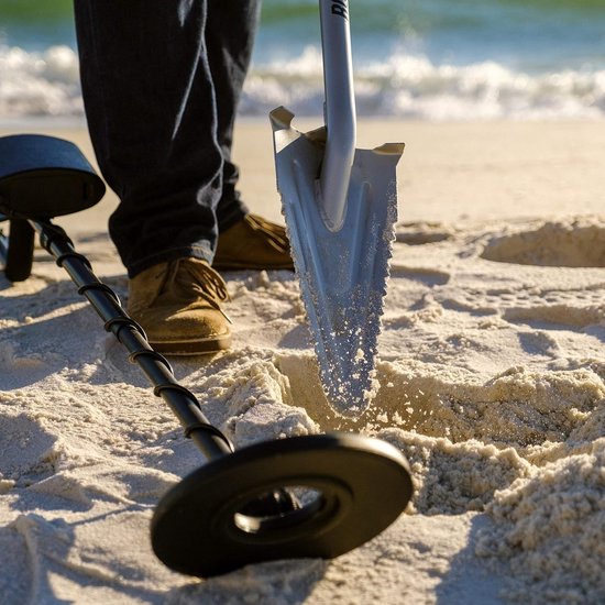 90 cm Carbon Staal Scherpe Schop voor Wortels en Grond — afbeelding 4
