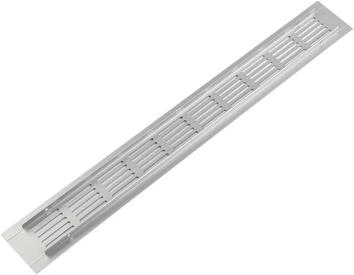 Rechthoekig Aluminium Ventilatie Rooster voor Kasten en Ruimtes (50 x 400 mm)