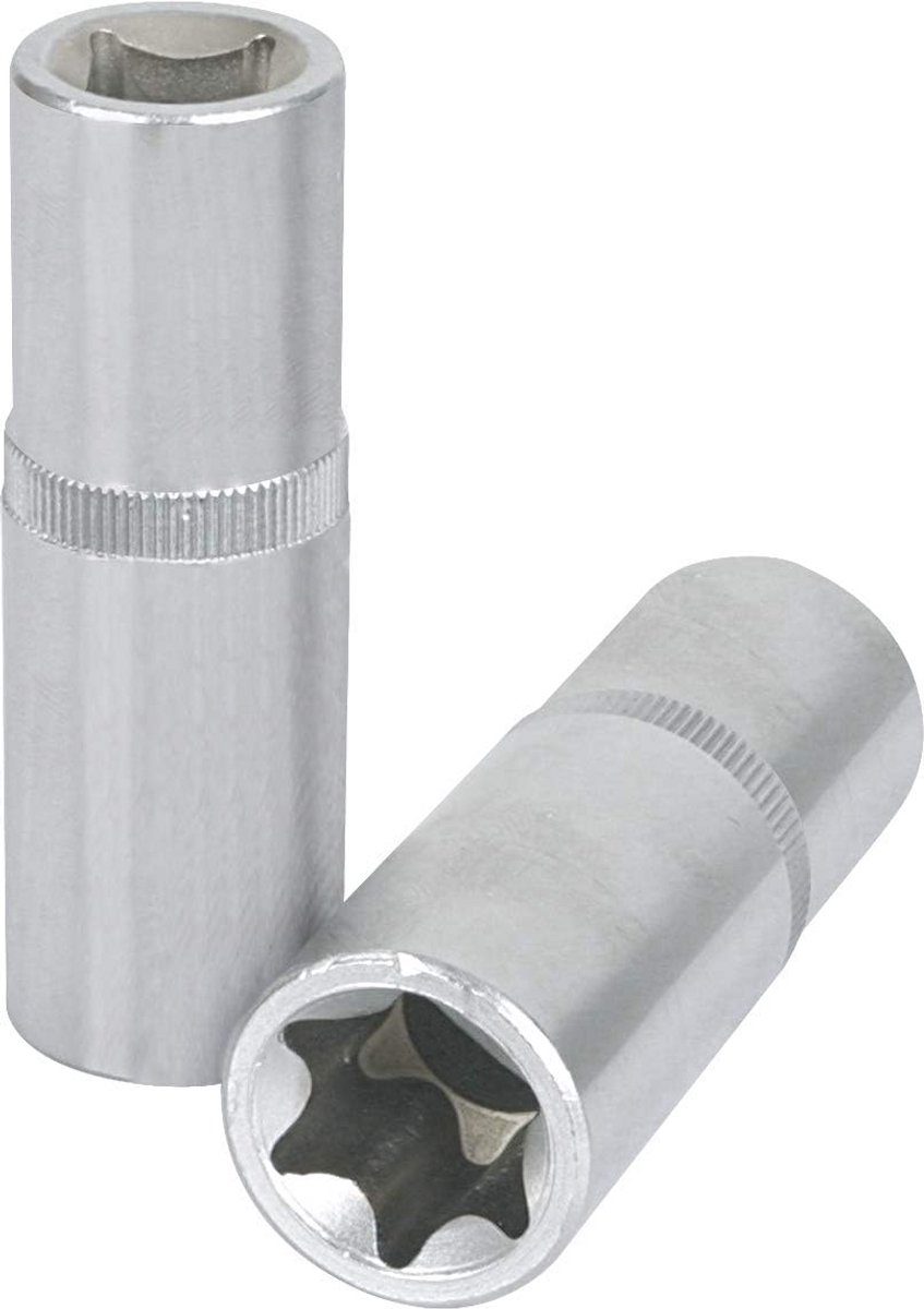 Lange 1/4" Dopsleutel Torx-E Sleutel E7