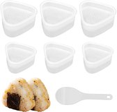6 In 1 Onigiri-vorm Onigiri-vormset Gemakkelijk Op Te Bergen
