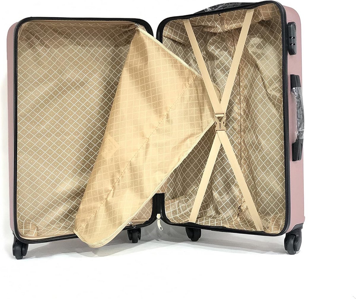 Stevige Cabinekoffer Geschikt voor Handbagage met Optionele Make-up Tas