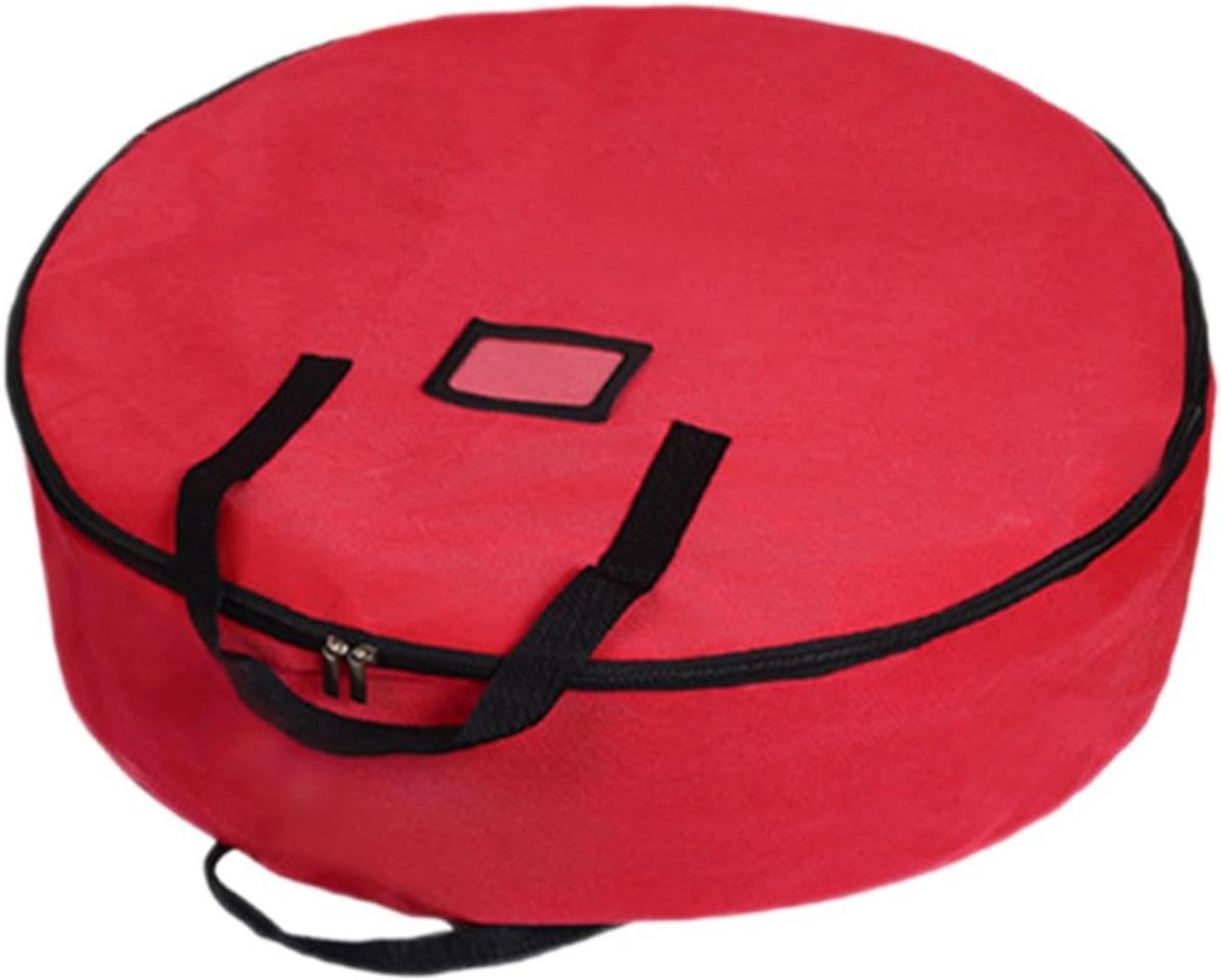 Opbergtas voor Kerstkransen tot 60 cm - Waterdichte Slinger Opbergdoos met Handvat