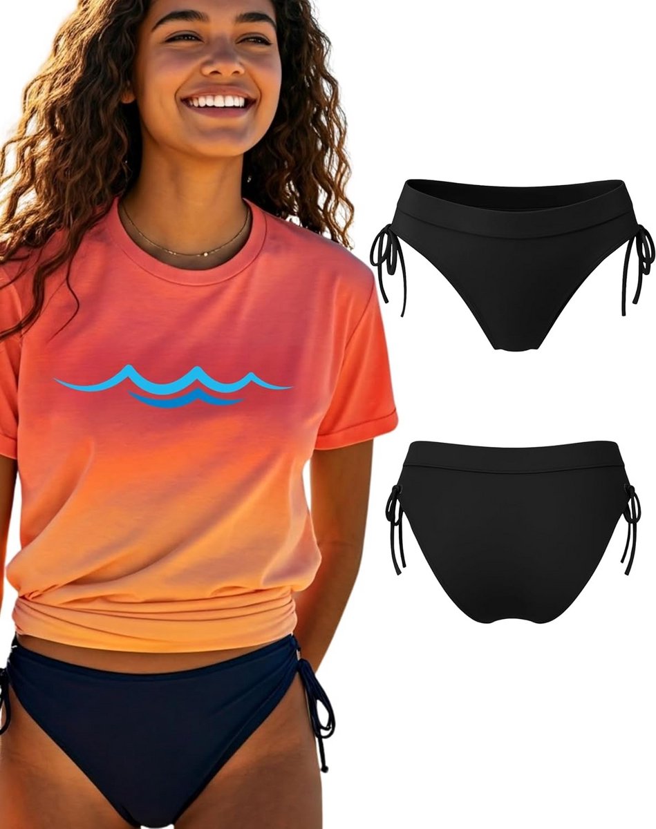 Menstruatie Zwemkleding voor Tieners | Lekvrije Bescherming voor Zwemmen en Wateractiviteiten