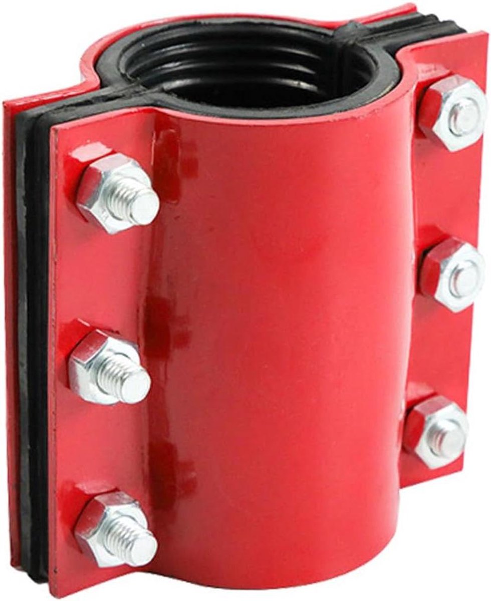 Allecto- Waterleiding reparatieklem - Robuust - Staal - Snelle reparatie - Eenvoudige installatie - Lekstop - Diverse afmetingen - Geschikt voor leidingen - Zilver metallic