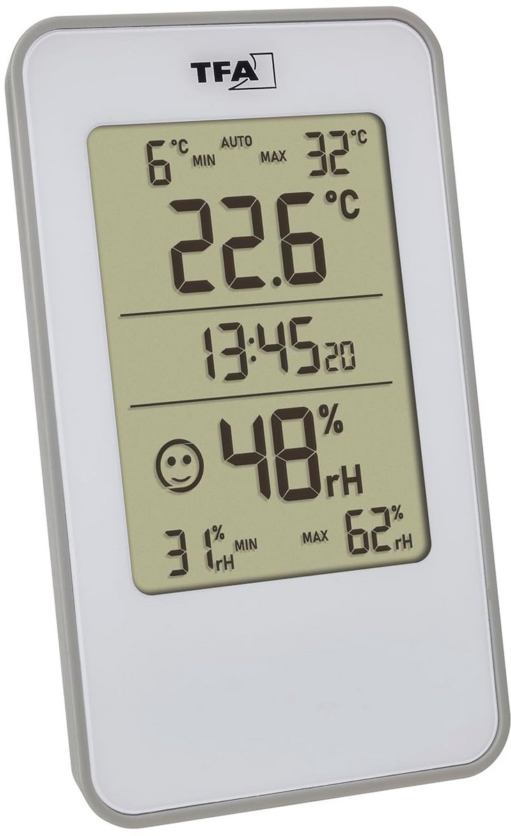 Digitale Thermo-Hygrometer voor Binnenklimaat en Schimmelpreventie