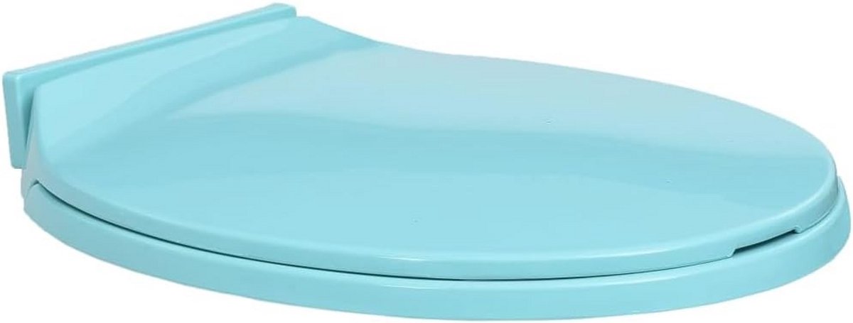 Ovale Toiletbril Met Soft-Close Functie en Stille Sluiting