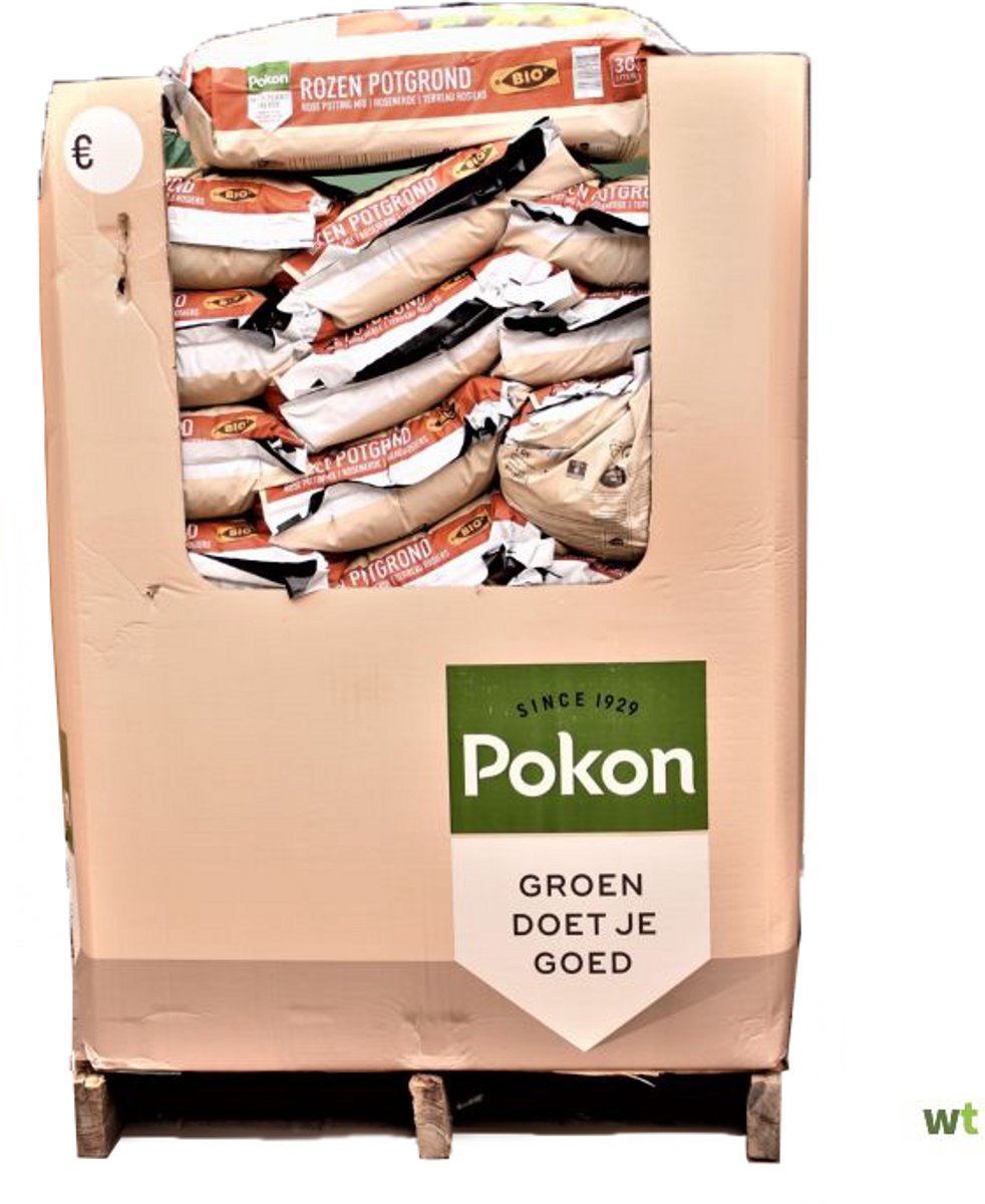 Pallet Mini Rozen Grond 480 liter Pokon