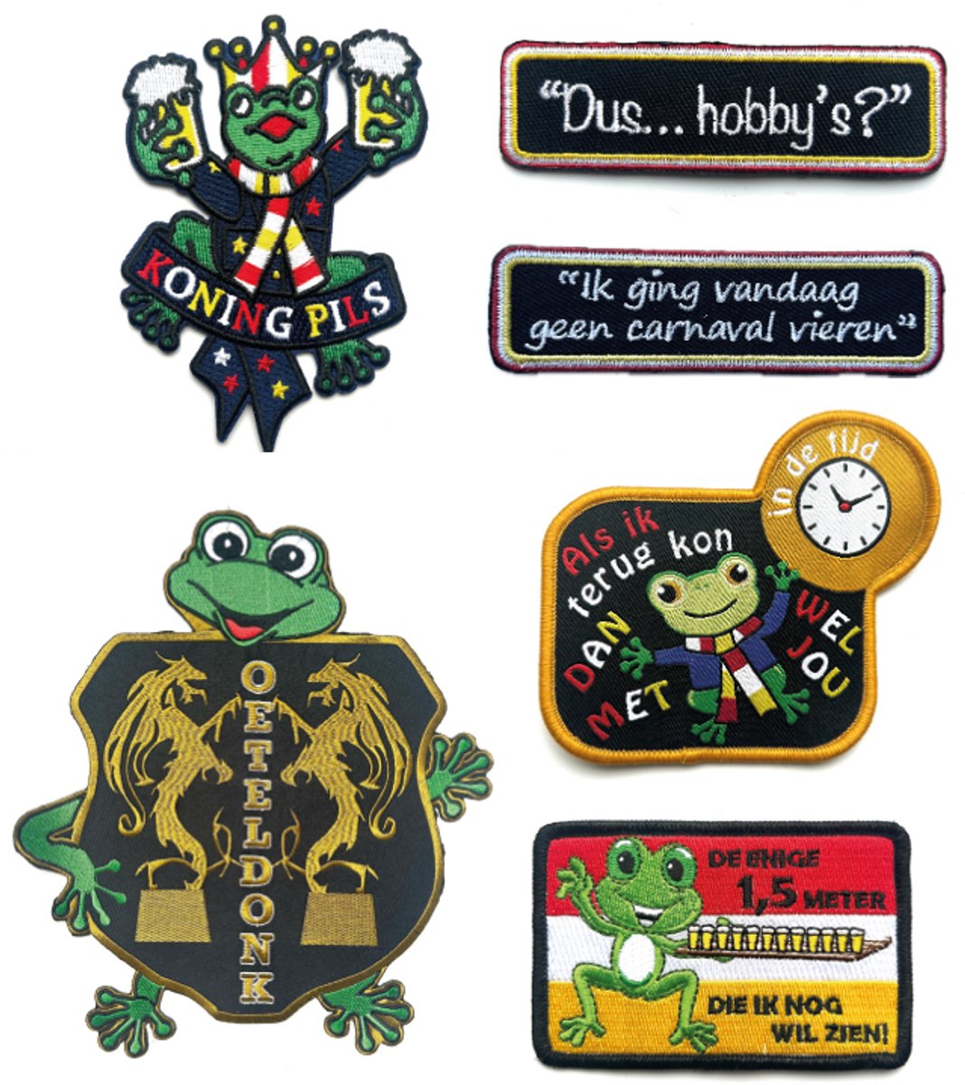 Oeteldonk emblemen - starterspakket man