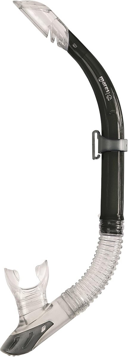 Halfdroge Snorkel voor Volwassenen met Anti-Splash Technologie - Verstelbare Houder en Siliconen Mondstuk