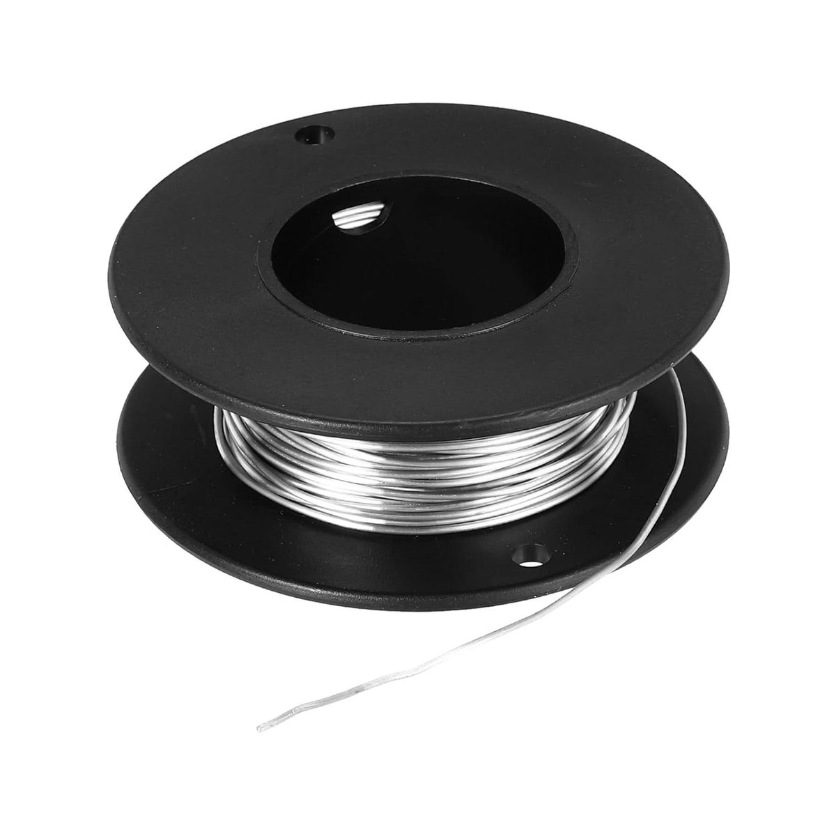 Allecto- Verwarmingsweerstandsdraad - Elektronica reparatie - Zwart - Nichrome 80 Cr20Ni80 - 21 gauge - 21 meter - Geschikt voor reparatie - Nichrome 80 - Elektronische componenten - 21 gauge.