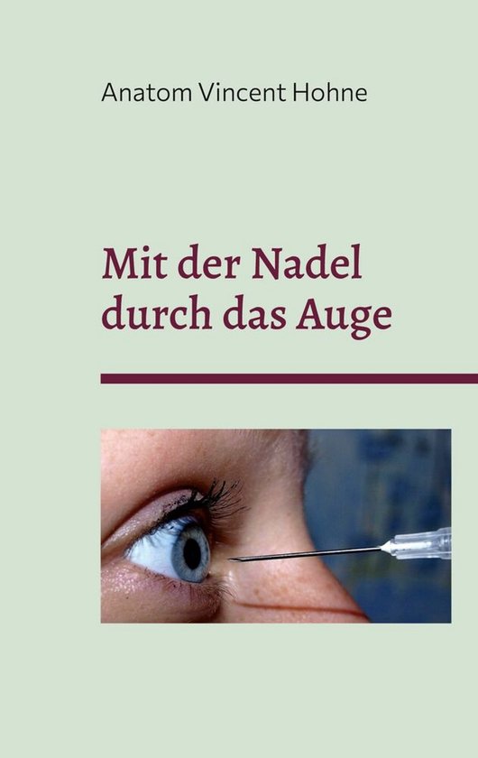 Mit der Nadel durch das Auge - cover