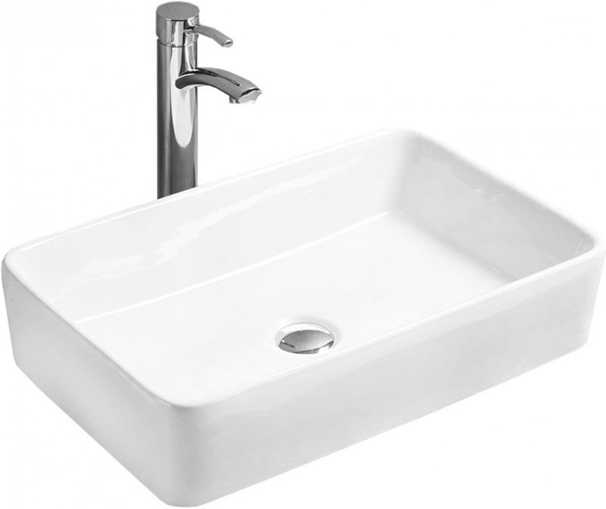Mexen Catia opzetwastafel 58 x 37 cm, wit - 21315800