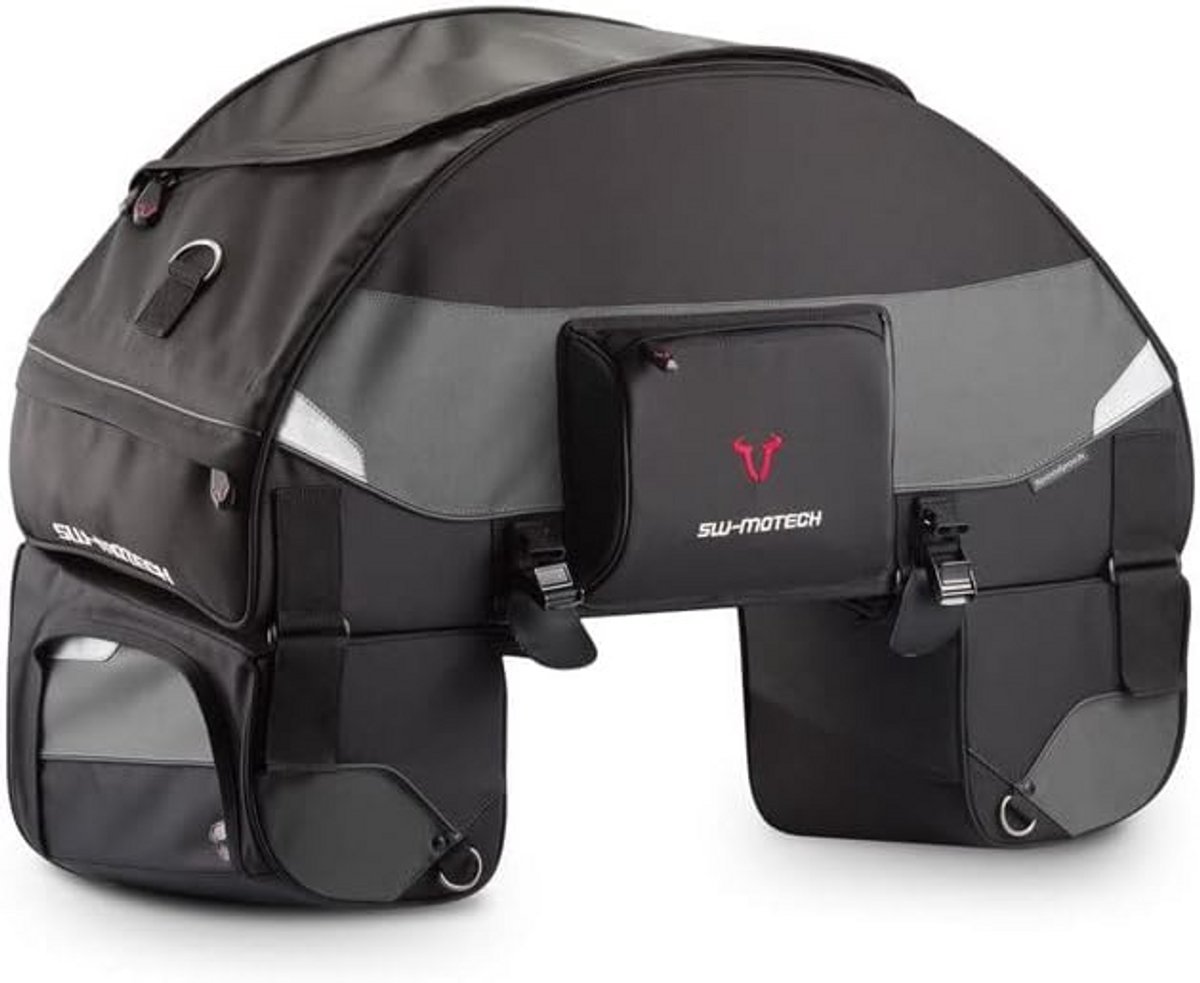 Grote Motorfiets Bagage Tas Achtertas 75-90L Sterk Ballistisch Nylon