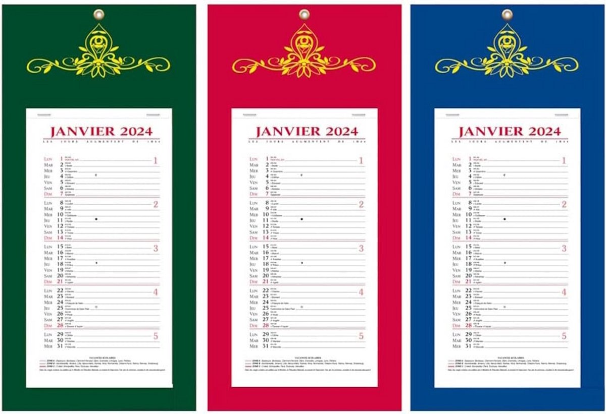 Jaarkalender 2015 Muurkalender Groot Formaat Assortiment