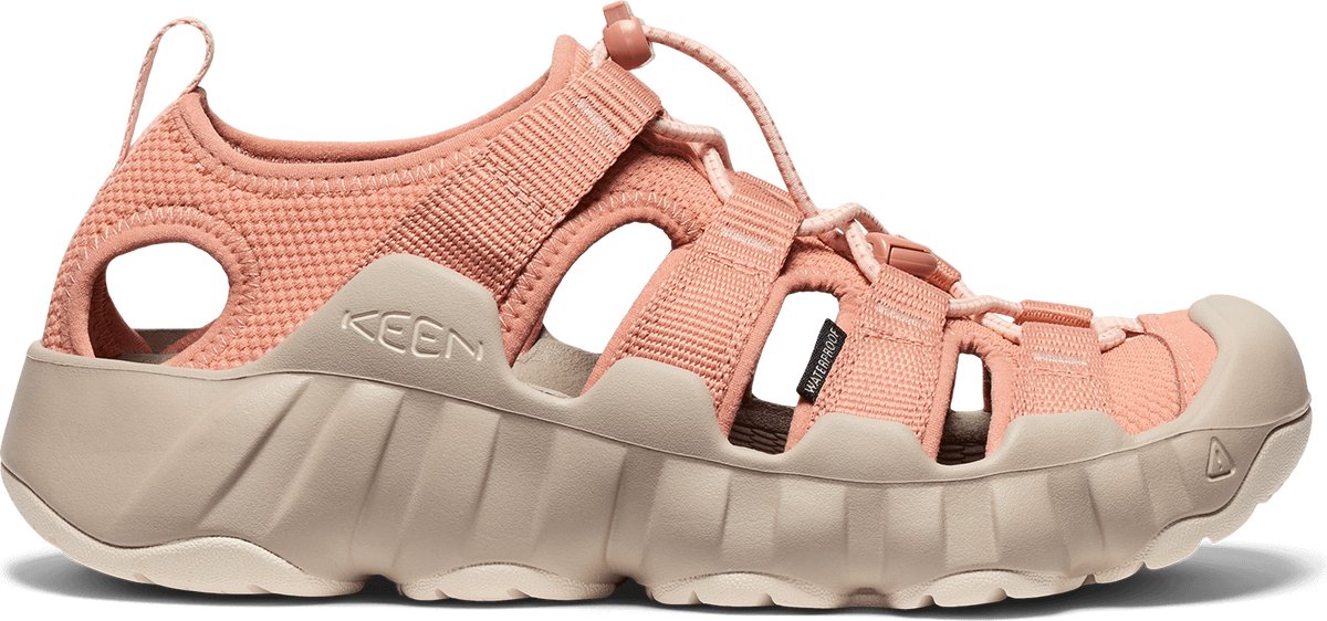 Keen Hyperport H2 Dames Sandalen Cork/Cameo Rose Roze