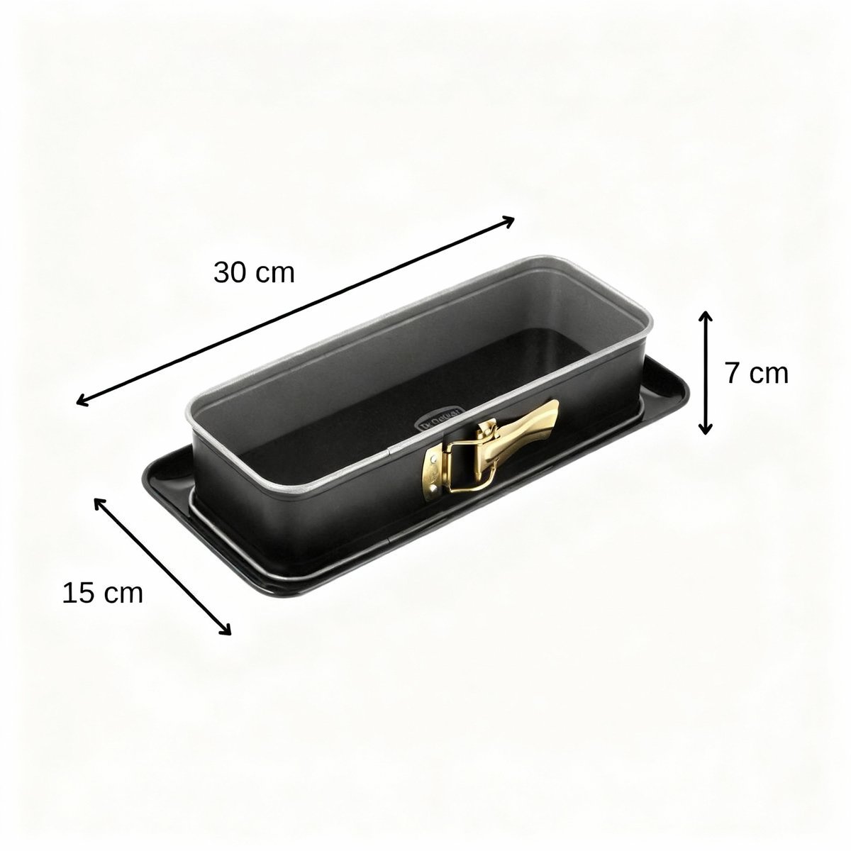 Dr. Oetker Springvorm 'Kreativ' - rechthoek - 30x12x7 cm – foto 2