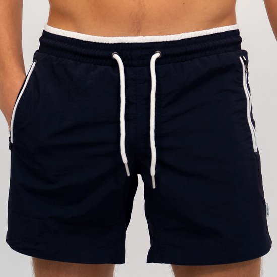 Coral Beachwear The Deep - maillot de bain - poches zippées - zip - homme - bleu foncé - 100% Taslan - séchage rapide