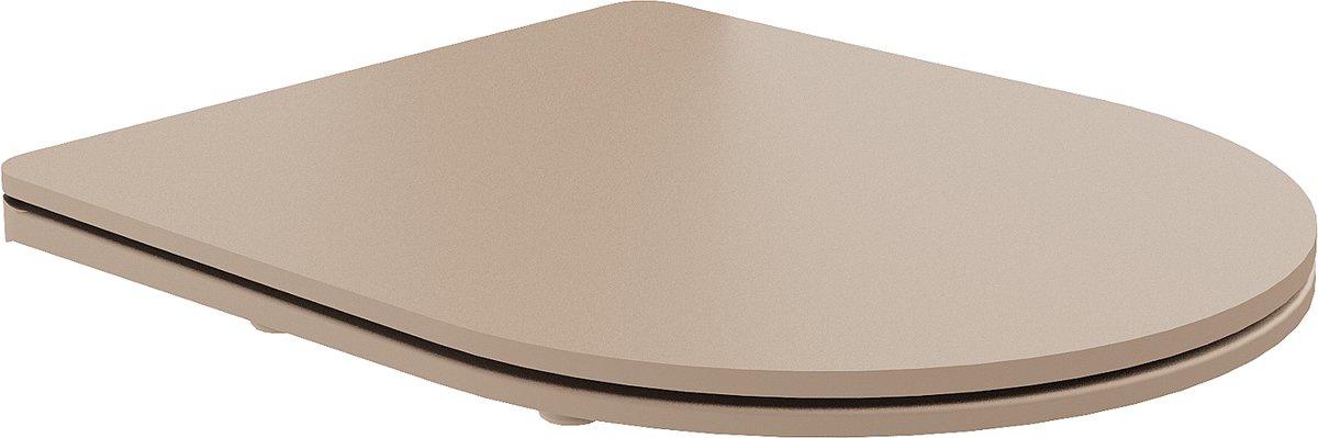 Mexen softclose slim wc-bril, duroplast, cappuccino mat - 39740064