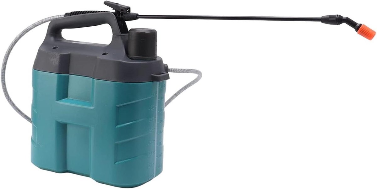 Cocoplus -Elektrische sproeier - Hogedruk - Lekvrij - Kunststof - Gazontuin - Rugzaksproeier - 8 liter - Geschikt voor elektrisch gebruik - Groen