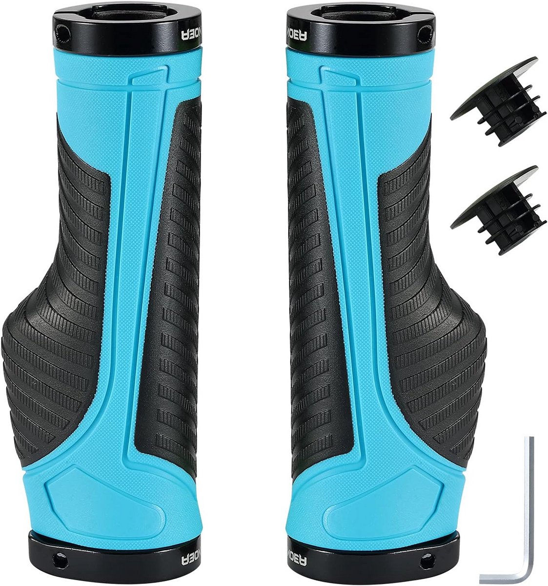 Ergonomische Fietshandvatten - Antislip Fietsgrips met Aluminium Sluiting voor Mountainbike, BMX en Stadsfiets