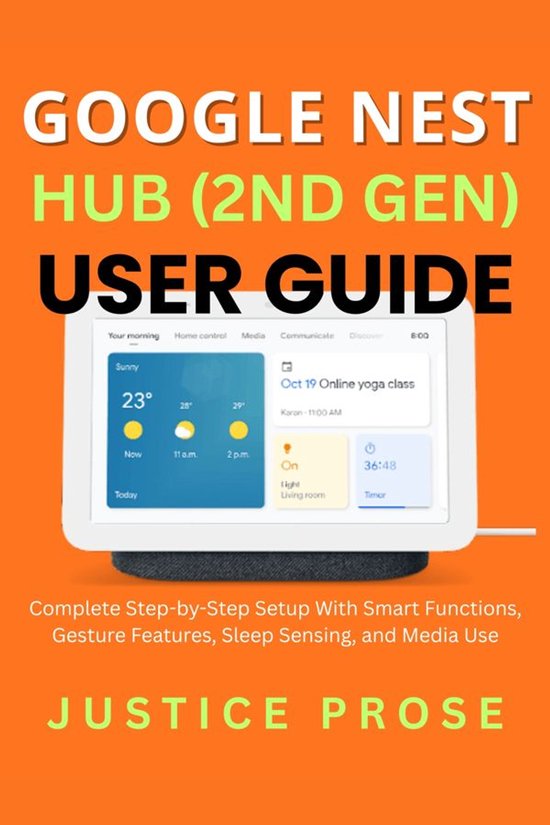 Google Nest Hub (2nd Gen) User Guide