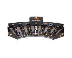 Bburago F1 Red Bull Racing deluxe cadeau set met display standaard 1:43 speelgoedauto.