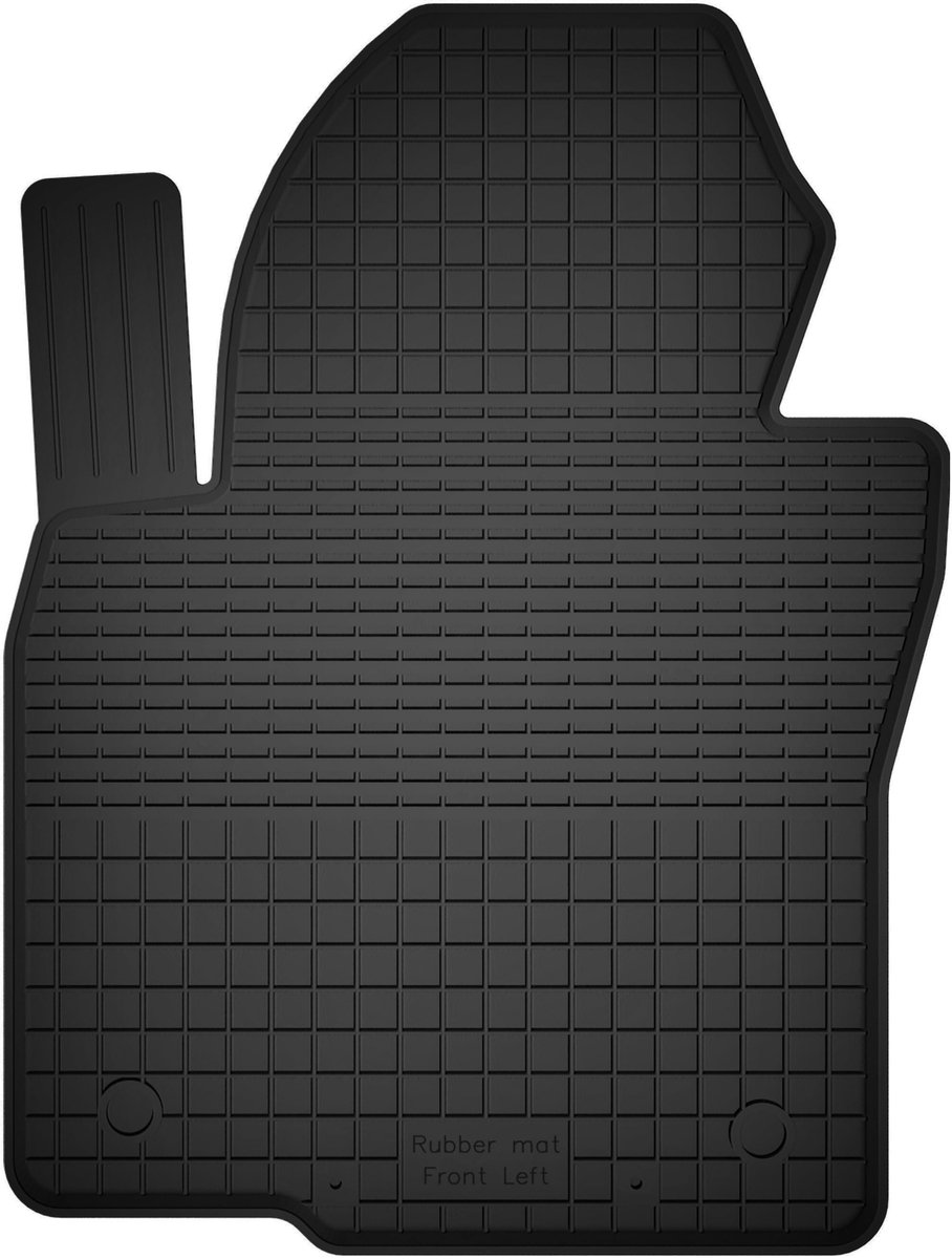 Wielganizator BasicProtect Serie - Rubber Automatten - BMW X1 F48 FL SUV - Antislip - 1,5cm Rand