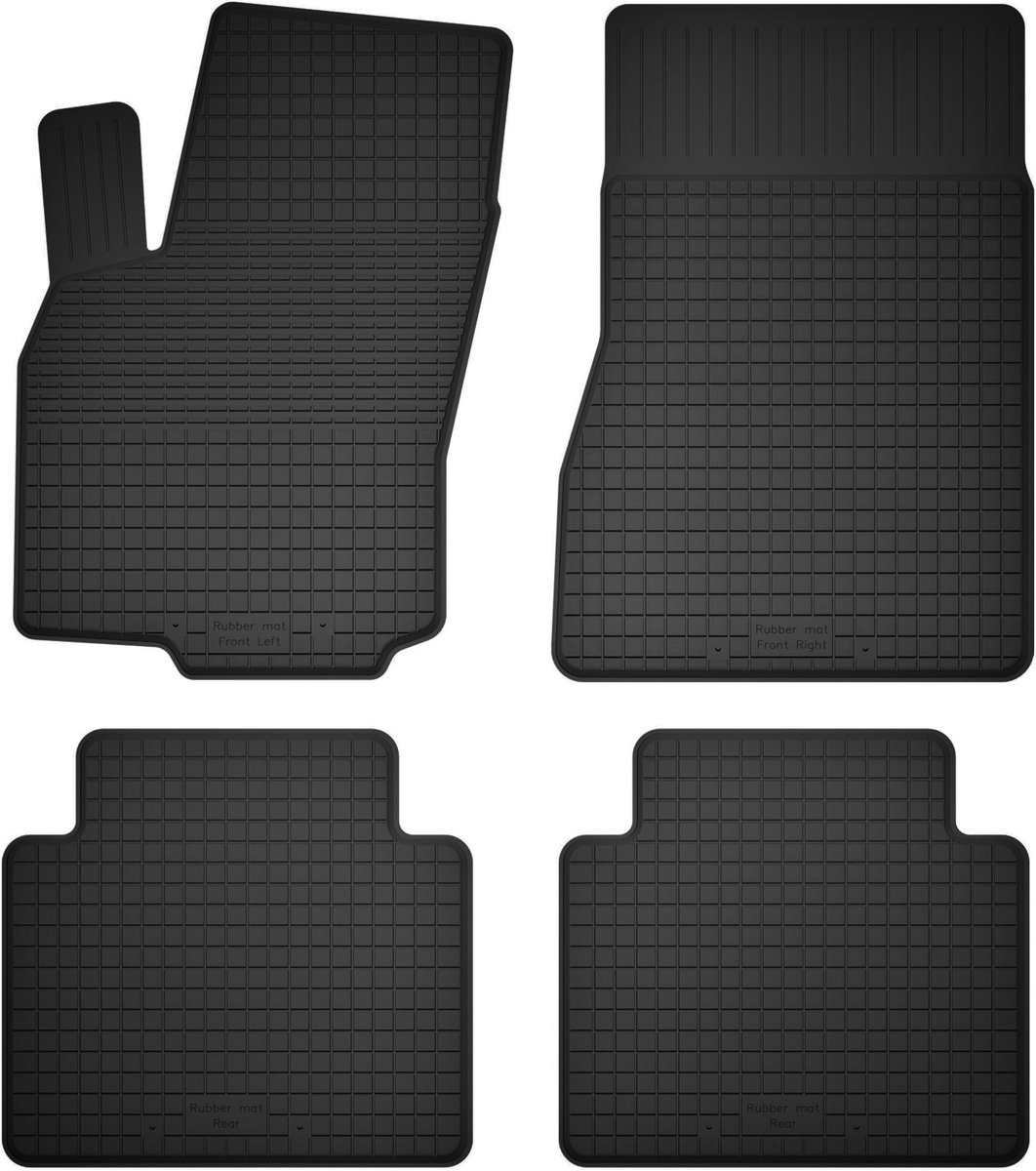 Wielganizator BasicProtect - Rubber Automatten - Renault Scenic IV - 2016 - Antislip - Weerbestendig