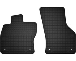 Wielganizator SolidTread Serie - Auto Vloermatten - Zwart - Rubber - Voor