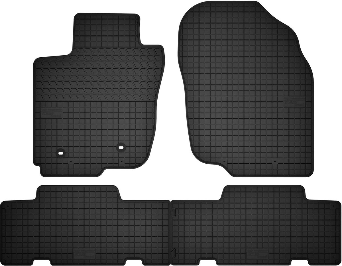Wielganizator SolidTread - Auto Vloermatten - Toyota RAV4 III SUV - 2006-2013 - Zwart