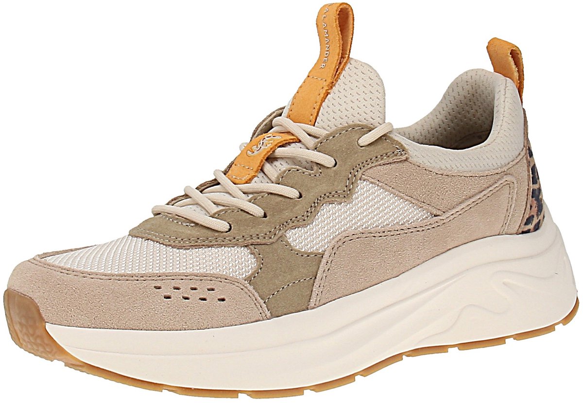 Salamander F31-ARO60-1469 - Damestrainers - 5282-Beige-Dier-Print