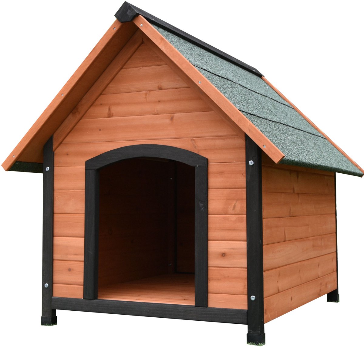 Houten Hondenhok – Duurzaam & Weerbestendig – 650 × 810 × 990mm
