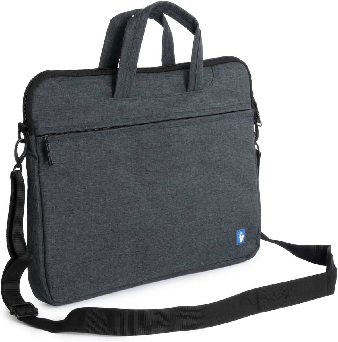 Lichte Notebooktas 15.6 Inch Grijs voor Laptop en Documenten