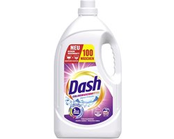 Dash Color Fresh Vloeibaar Wasmiddel - Gekleurde Was - 4,5 L - 100 Wasbeurten - Vloeibare, krachtige reiniging - Beschermt tegen vergrijzing - Voorkomt kleuroverdracht
