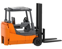 Brixies Plus- Vorkheftruck- Bouwstenen DIY