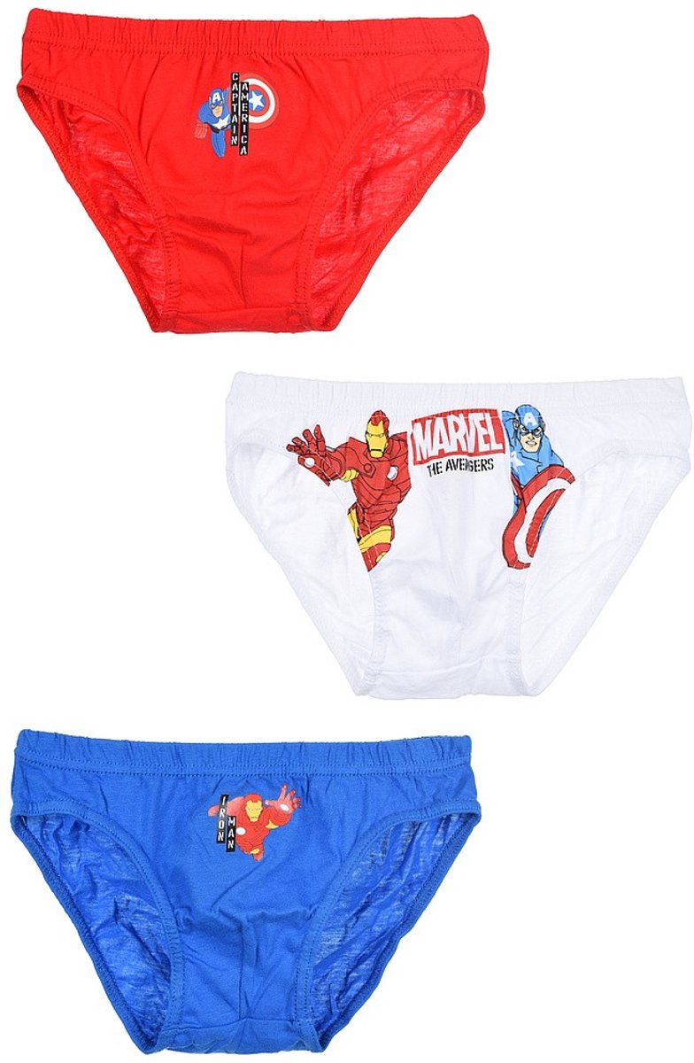 Avengers kinderondergoed, 3 stuks/verpakking 4/5 jaar