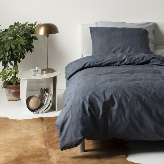 Cinderella Lyn 1-persoons dekbedovertrekset 155x220cm katoen antraciet + 1 kussensloop 60x70 van Merkloos — afbeelding 3