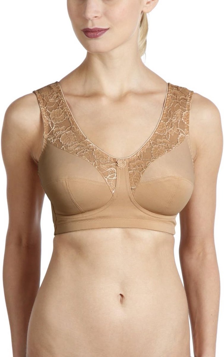 Comfortabele Push-up BH met Brede, Gewatteerde Schouderbandjes voor Optimale Steun