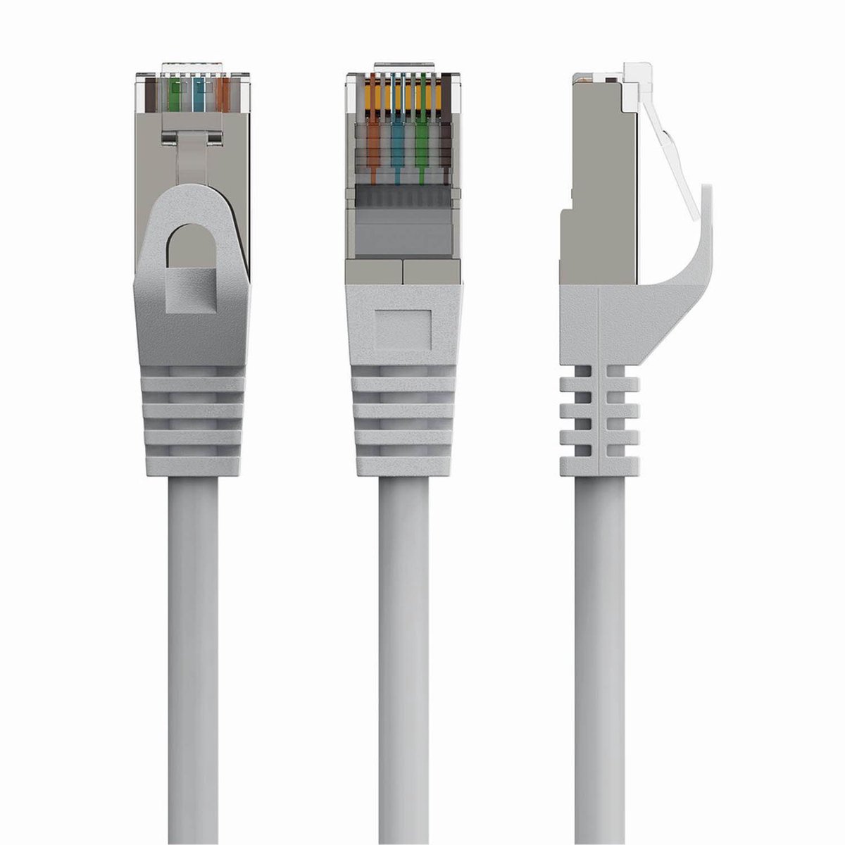 Gembird FTP Cat6 Netwerkkabel - Grijs - 30 Meter - Uitgebreide Netwerkverbinding