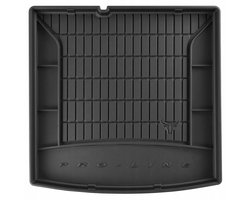 Rubber Kofferbakmat met Organizer Functie – Geschikt voor SKODA Fabia III Kombi 2014-2022 – Onderste Laadvloer – TPE Rubber – Hoge Rand 5 cm