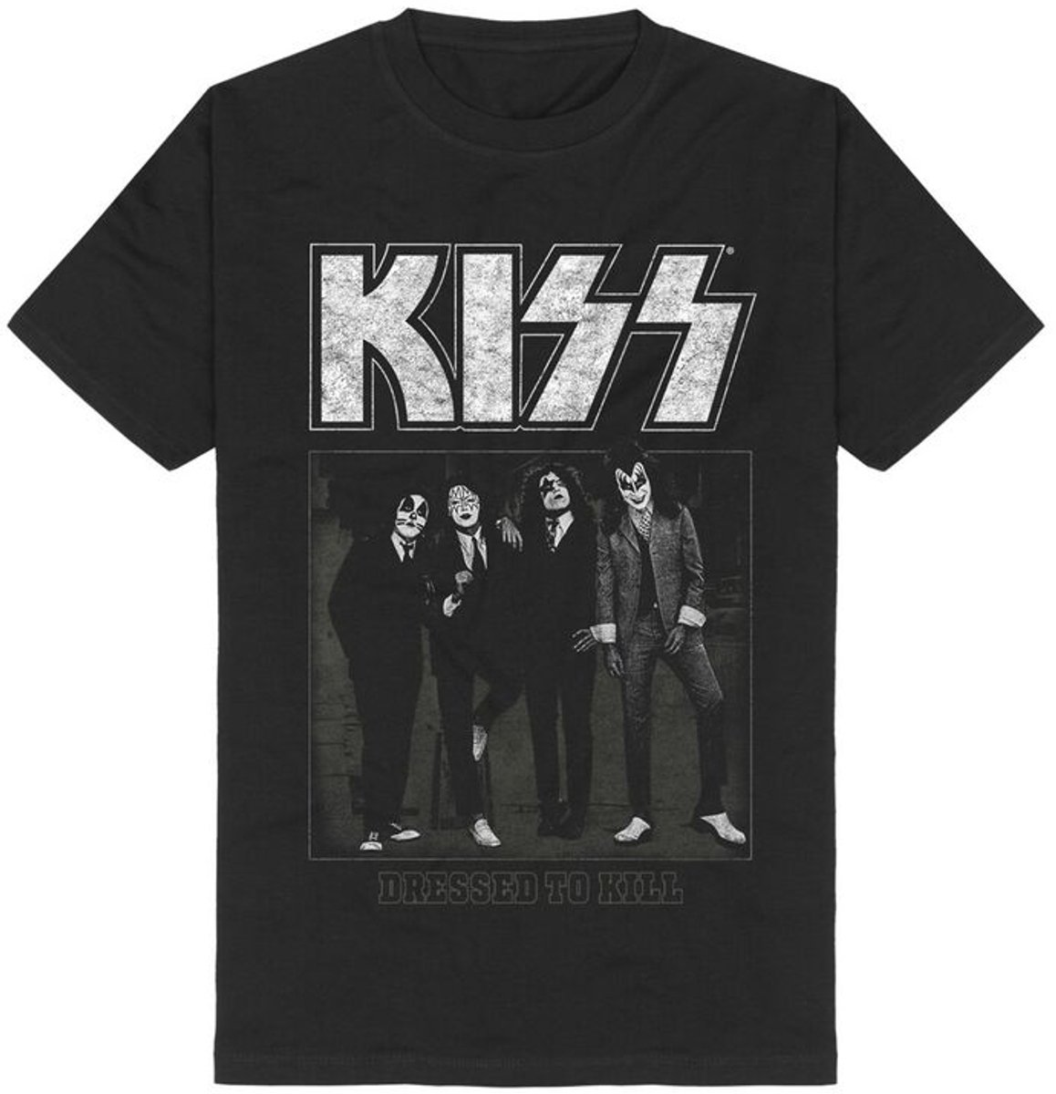 Kiss Dressed to kill Heren T-shirt - zwart - 3XL
