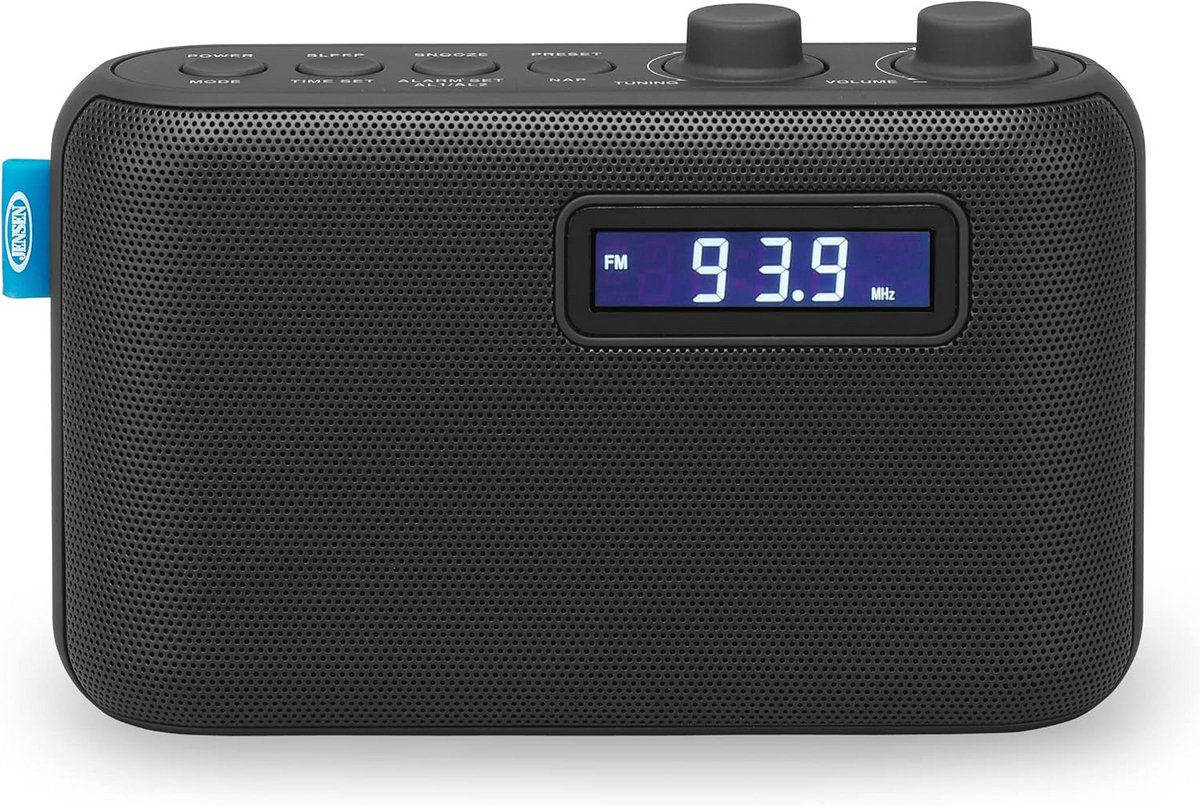Draagbare Digitale AM/FM Radio met Dubbel Alarm