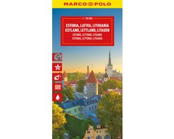 Marco Polo Maps - Estonia, Latvia, Lithuania Marco Polo Map