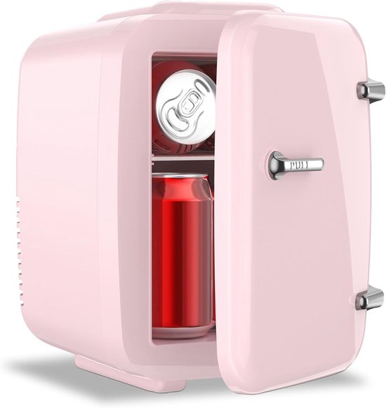 NBAP® Mini Koelkast - Minibar - Skincare Fridge- Roze van NBAP® — afbeelding 3