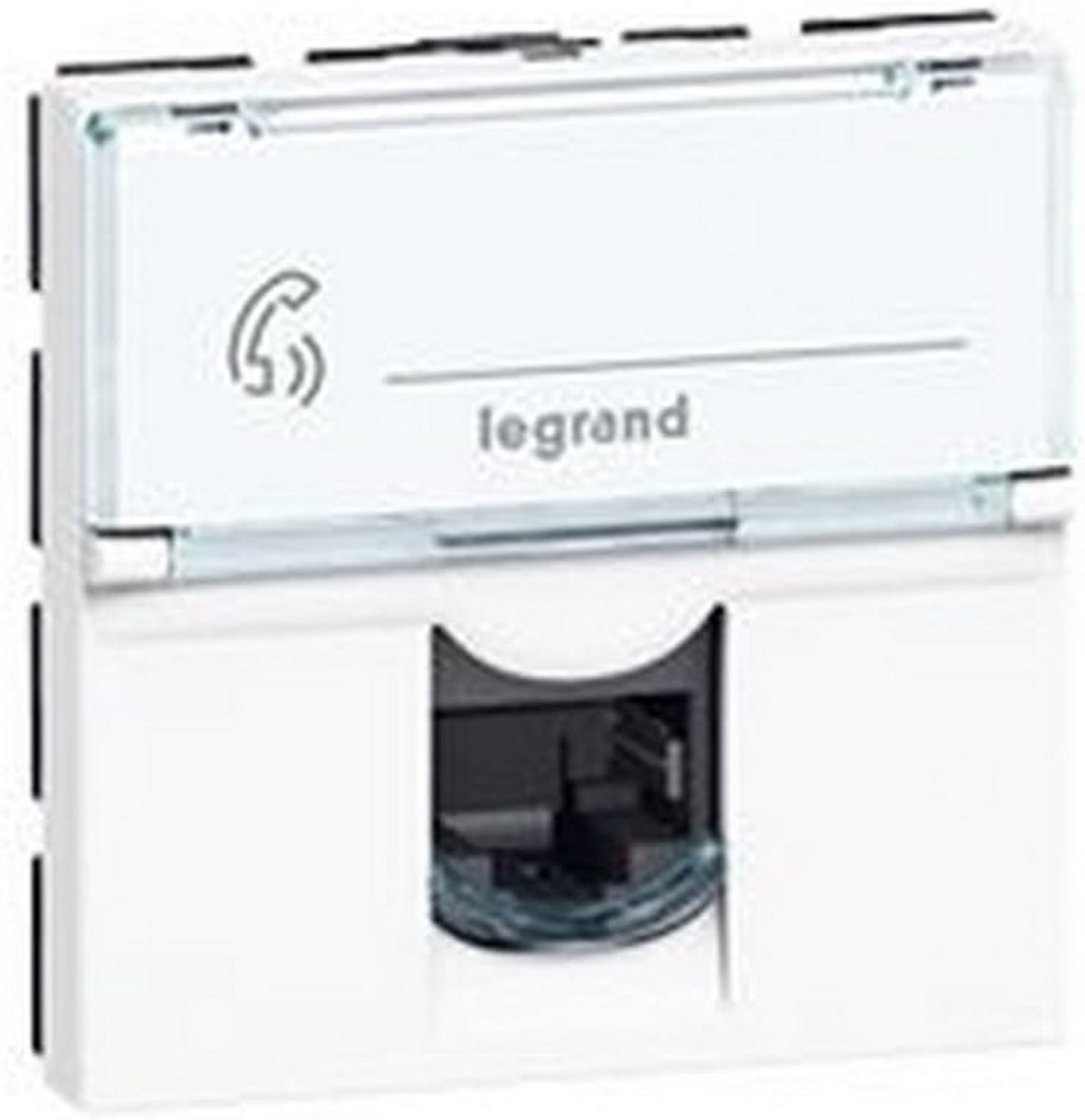 Legrand RJ45 Categorie 6 FTP Netwerk Socket Mozaïek 2 Modules Wit